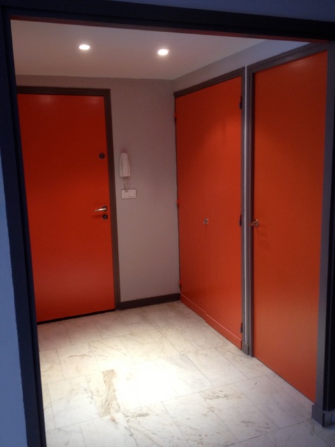 Pose de portes