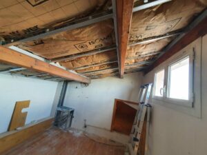 Isolation des combles dans une maison ancienne