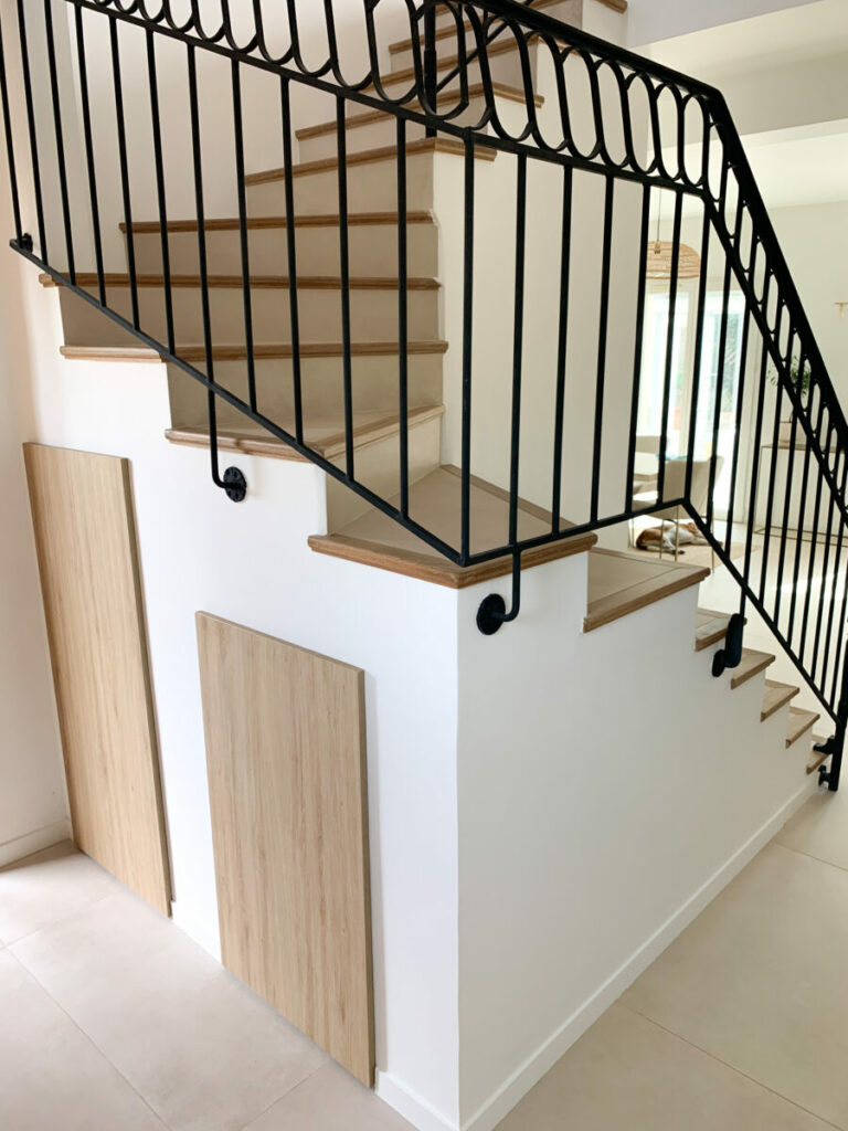 Escalier apres renovation dans une maison a marseille 13009